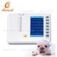Portable Vet 6 Channel ECG Machine
